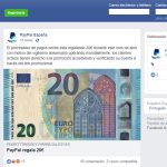 Un falso anuncio de PayPal en Facebook ofrece 20 euros para acceder a las contraseñas de los usuarios